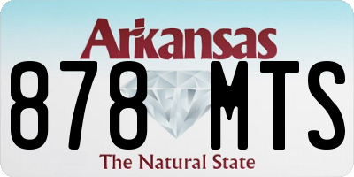 AR license plate 878MTS