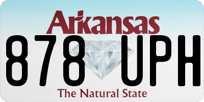 AR license plate 878UPH