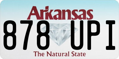 AR license plate 878UPI