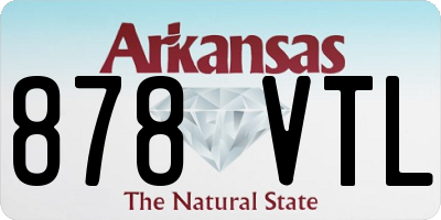 AR license plate 878VTL