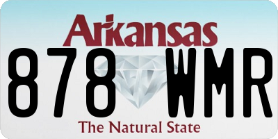 AR license plate 878WMR