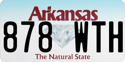 AR license plate 878WTH