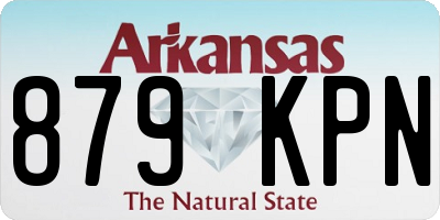 AR license plate 879KPN