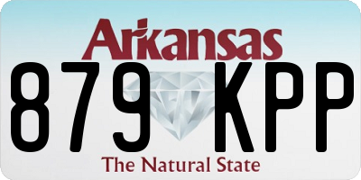 AR license plate 879KPP