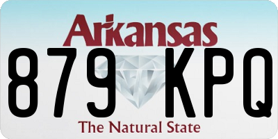 AR license plate 879KPQ