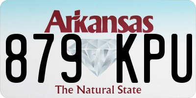 AR license plate 879KPU