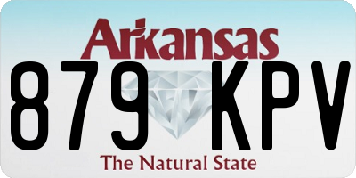 AR license plate 879KPV