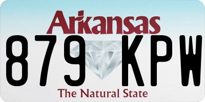 AR license plate 879KPW