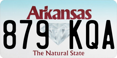 AR license plate 879KQA