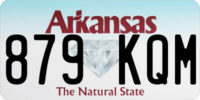 AR license plate 879KQM