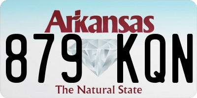 AR license plate 879KQN