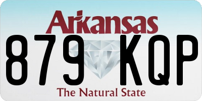 AR license plate 879KQP