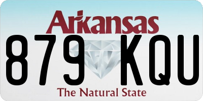 AR license plate 879KQU