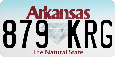 AR license plate 879KRG