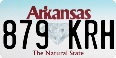 AR license plate 879KRH
