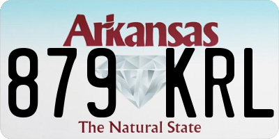 AR license plate 879KRL