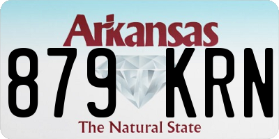 AR license plate 879KRN