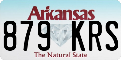 AR license plate 879KRS