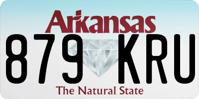 AR license plate 879KRU
