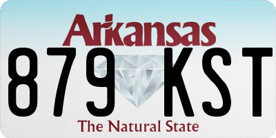 AR license plate 879KST