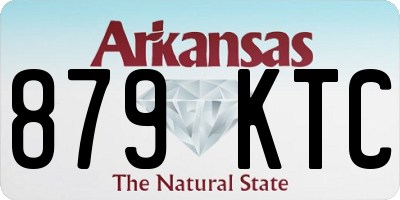 AR license plate 879KTC