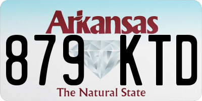 AR license plate 879KTD