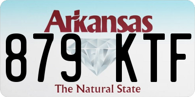 AR license plate 879KTF