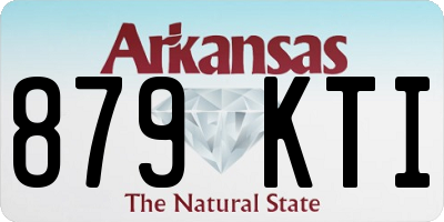 AR license plate 879KTI