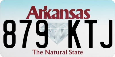 AR license plate 879KTJ
