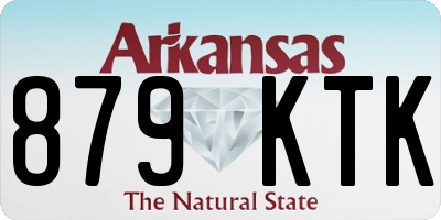AR license plate 879KTK