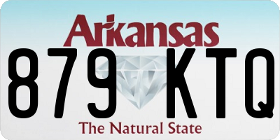 AR license plate 879KTQ