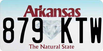 AR license plate 879KTW