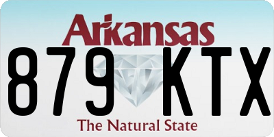 AR license plate 879KTX