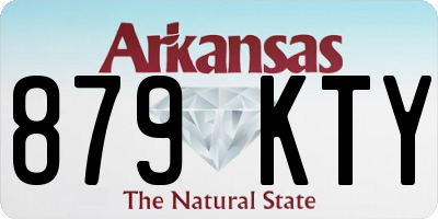 AR license plate 879KTY