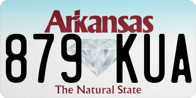 AR license plate 879KUA