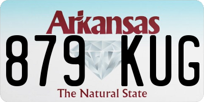 AR license plate 879KUG