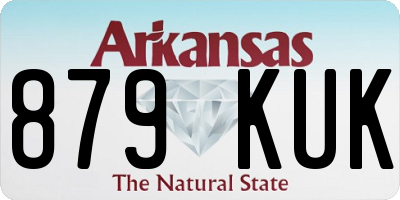 AR license plate 879KUK