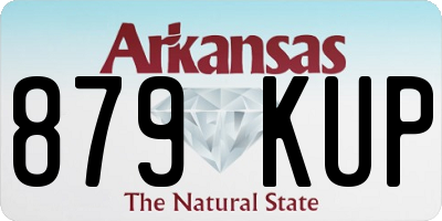 AR license plate 879KUP