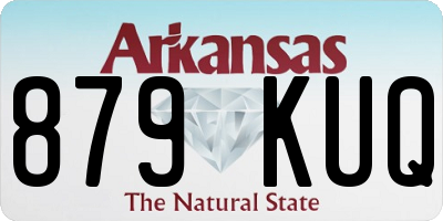AR license plate 879KUQ
