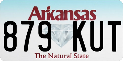 AR license plate 879KUT