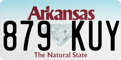 AR license plate 879KUY
