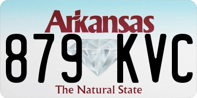 AR license plate 879KVC