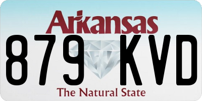 AR license plate 879KVD