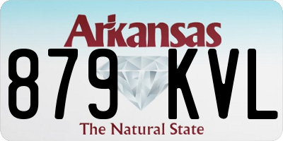 AR license plate 879KVL