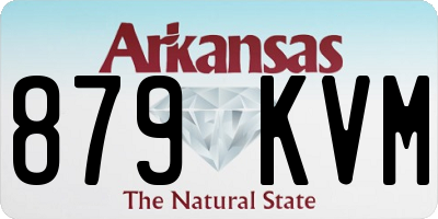 AR license plate 879KVM