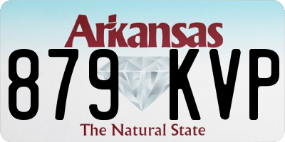 AR license plate 879KVP