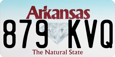 AR license plate 879KVQ