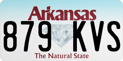 AR license plate 879KVS