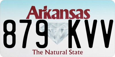 AR license plate 879KVV