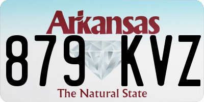 AR license plate 879KVZ